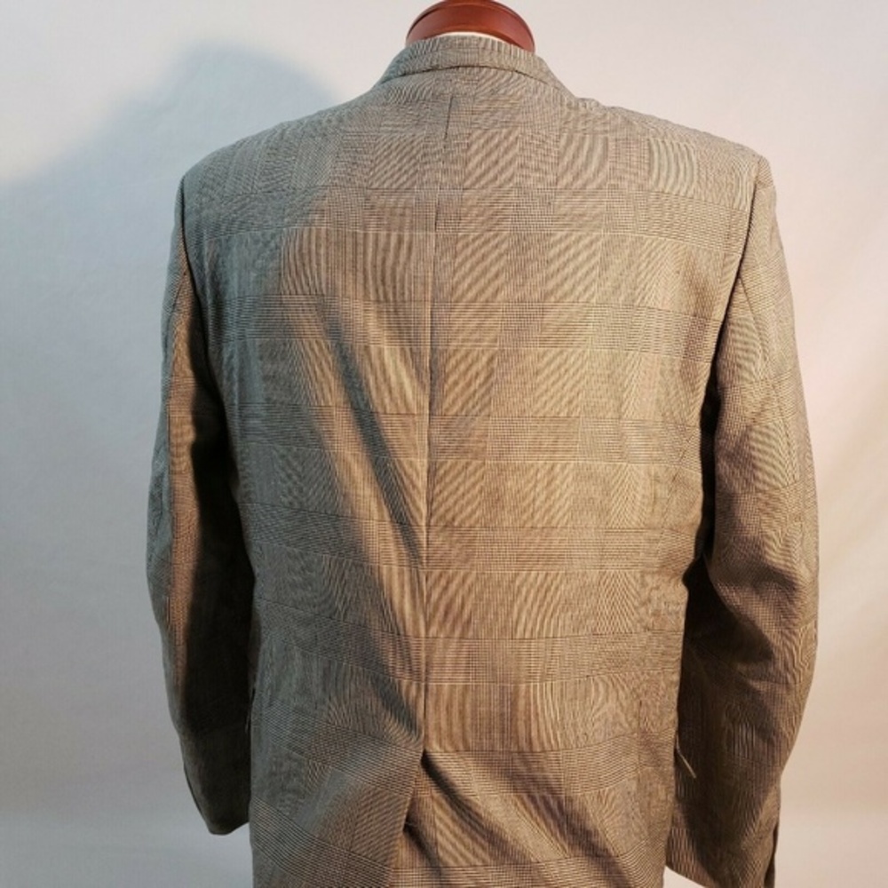 Boston traders Mens Sport Coat Jacket Size 42L Sil - Picture 6 of 8